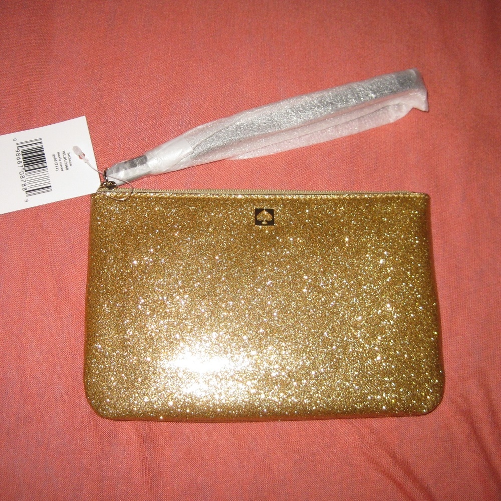 BNWT Kate Spade Bethann Gold Wristlet
